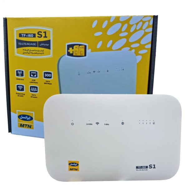 مودم 4.5G / TD-LTE ایرانسل * آنلاک (UNLOCK) مدل TF-i60 S1 - Image 3