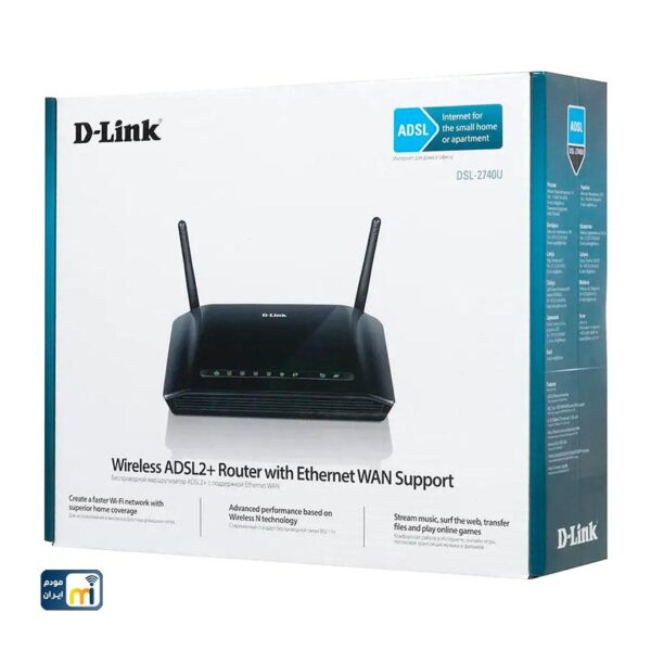 مودم روتر ADSL بی سیم دی-لینک مدل DSL-2740U - Image 4