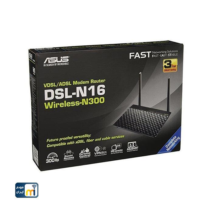 مودم روتر VDSL/ADSL ایسوس مدل DSL-N16