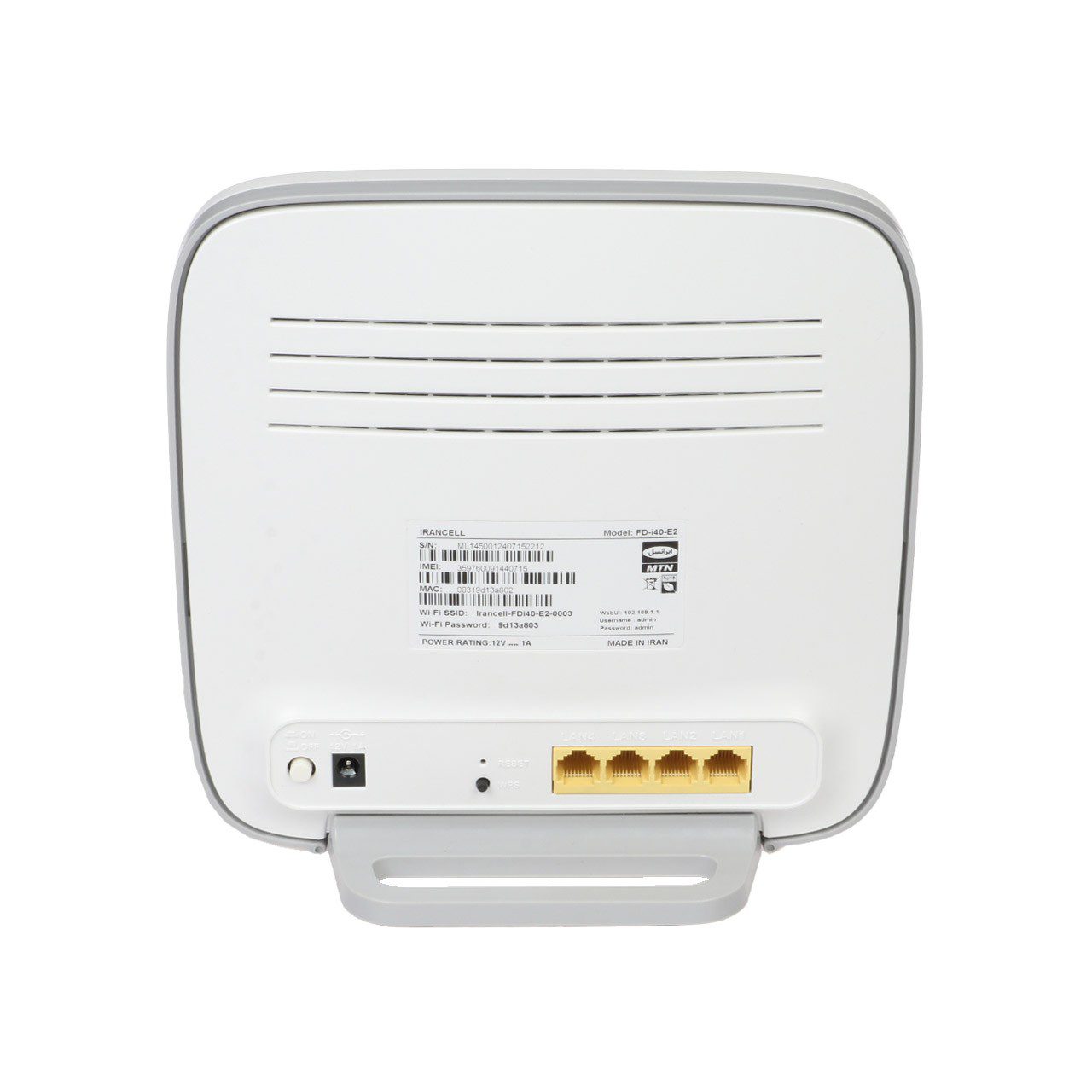 مودم 3G/4G ایرانسل * آنلاک (UNLOCK) مدل FD-i40 E2