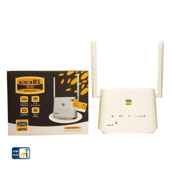 مودم 3G/4G ایرانسل مدل FD-i40 B1 - Image 3
