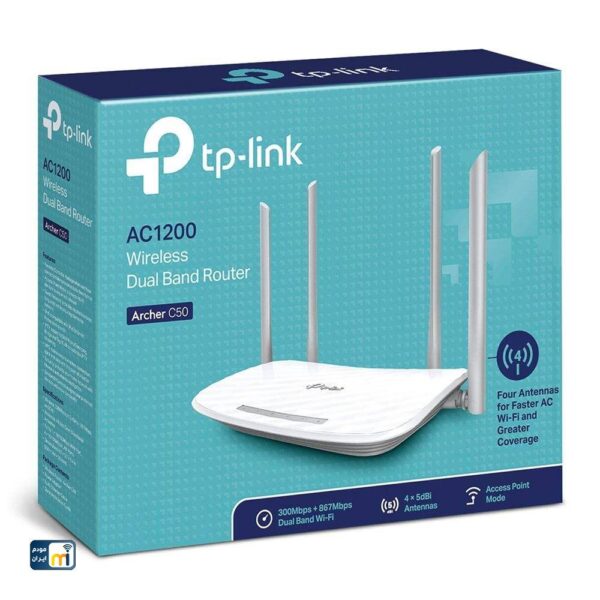 روتر بیسیم تی پی لینک | TP-LINK مدل Archer C50 - Image 4