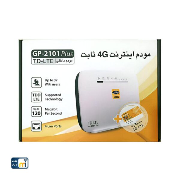 مودم TD-LTE ایرانسل مدل GP-2101 Plus - Image 4