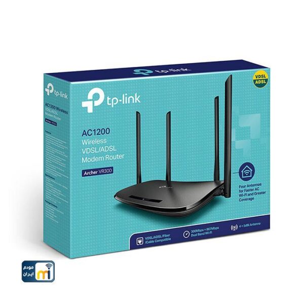 مودم روتر VDSL/ADSL تی پی-لینک مدل Archer VR300 - Image 4