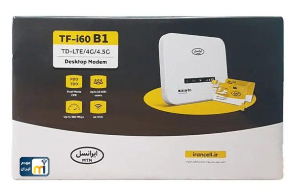 مودم 4.5G / TD-LTE ایرانسل مدل TF-i60 B1 - Image 5