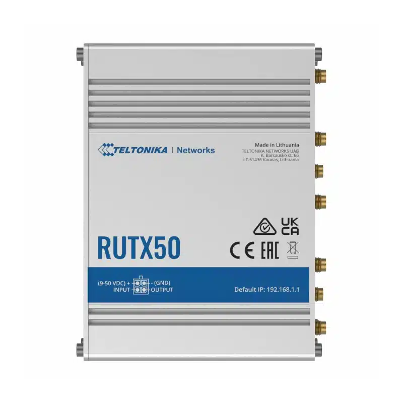 مودم صنعتی Teltonika مدل RUTX50 | مودم 5G